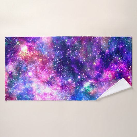 Galaxy Night Badehandtuch (Badehandtuch)
