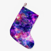 Galaxy Night Kleiner Weihnachtsstrumpf (Vorderansicht (hängend))