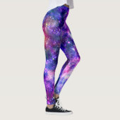 Galaxy Night Print Cosmic Design Leggings (Rechts)