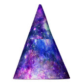 Galaxy Night Print Cosmic Design Partyhütchen (Rechts)