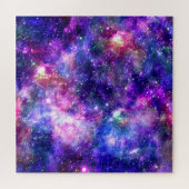 Galaxy Night Print Cosmic Design Puzzle (Horizontal)