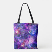 Galaxy Night Print Cosmic Design Tasche (Rückseite)