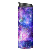 Galaxy Night Print Cosmic Design Thermosbecher (Nach rechts gedreht)