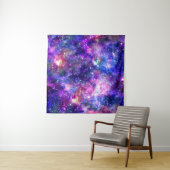 Galaxy Night Print Cosmic Design Wandteppich (Beispiel)