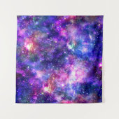 Galaxy Night Print Cosmic Design Wandteppich (Vorderseite)