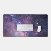 Galaxy Night Sky Universe Weltraum Stars Schreibtischunterlage (Tastatur & Maus)