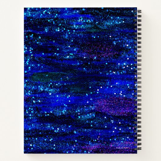 Galaxy-Notebook Notizblock (Rückseite)