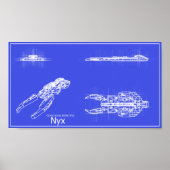 Galaxy Nyx Blueprints Poster (Vorne)