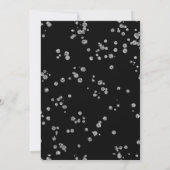 Galaxy Outer Space Teen Geburtstag Einladung (Rückseite)