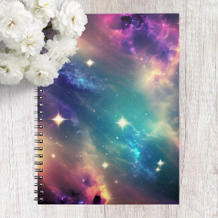 Galaxy Outerspace Notebook Notizblock
