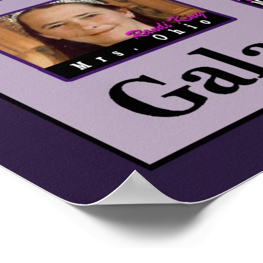 Galaxy Pageant-Klasse von 2003 Poster (Ecke)