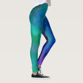 Galaxy Paint Spritzer Effect Leggings (Rechts)