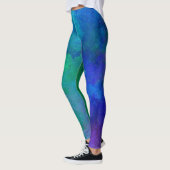 Galaxy Paint Spritzer Effect Leggings (Links)
