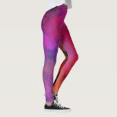 Galaxy Paint Spritzer Effect Leggings (Rechts)