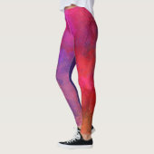 Galaxy Paint Spritzer Effect Leggings (Links)