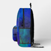 Galaxy Paint-Spritzer-Effekt Bedruckter Rucksack (Rechts)