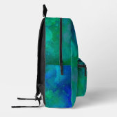 Galaxy Paint-Spritzer-Effekt Bedruckter Rucksack (Links)