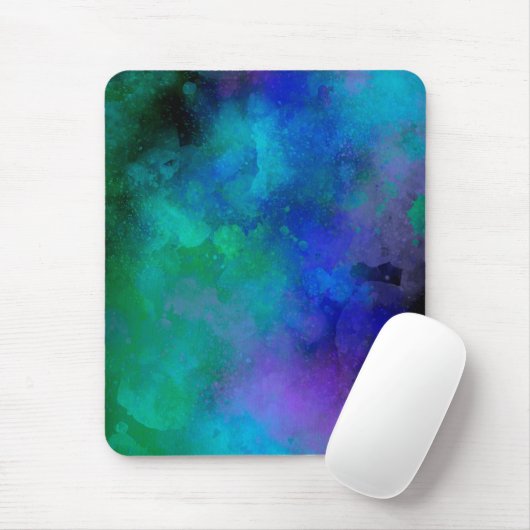 Galaxy Paint-Spritzer-Effekt Mousepad (Mit Mouse)