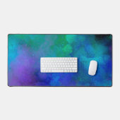 Galaxy Paint-Spritzer-Effekt Schreibtischunterlage (Tastatur & Maus)