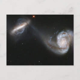Galaxy Pair Postkarte