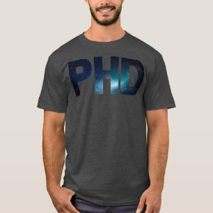 Galaxy Pattern PhD Abschluss Geschenkartikel Merch T-Shirt