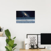 Galaxy Pelicans Poster (Heimbüro)