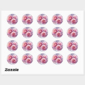 Galaxy Peony Stickers (Blatt)