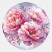 Galaxy Peony Stickers (Vorderseite)