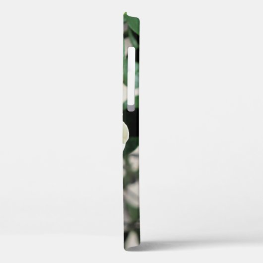 Galaxy Phone Case White Rose (Rückseite / Links)