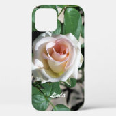 Galaxy Phone Case White Rose (Rückseite)