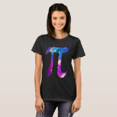 Galaxy Pi Symbol Space Math 's T-Shirt (Vorne ganz)