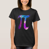 Galaxy Pi Symbol Space Math 's T-Shirt (Vorderseite)