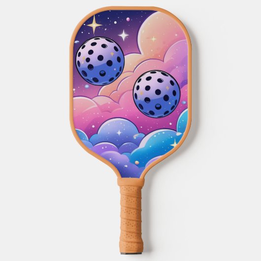 Galaxy Pickleball Magic - Niedliches, weltraumhaft Schläger (Vorderseite)