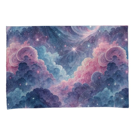 Galaxy Pillowcases – Space Themed Pillow Covers Ma (Vorderseite-Rechts)