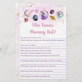 Galaxy Pink Gold Space, der Mommy Best Game kennt (Vorne/Hinten)