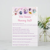 Galaxy Pink Gold Space, der Mommy Best Game kennt (Stehend Vorderseite)