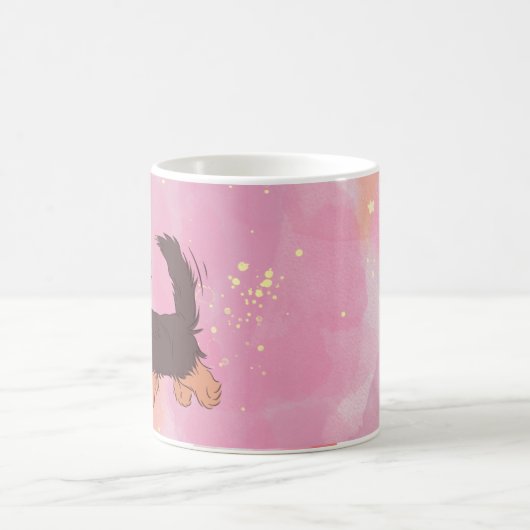 Galaxy Pink Yorkie Tasse (Mittel)