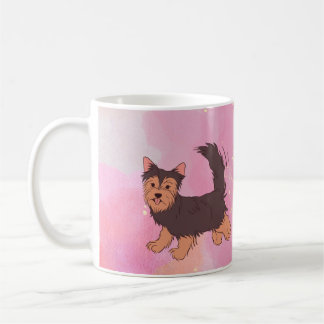 Galaxy Pink Yorkie Tasse