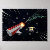 Galaxy Pirating Poster (klein) (Vorne)