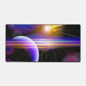 Galaxy Planet und Star Design Schreibtischunterlage (Vorderseite)
