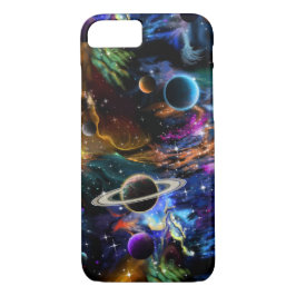 Galaxy Planeten Nebel Case-Mate iPhone Hülle