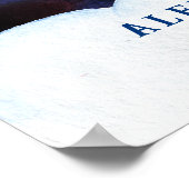 Galaxy Planets and Stars Space Rocket Willkommen Poster (Ecke)