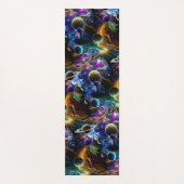 Galaxy Planets Stars Yogamatte (Vorderseite)