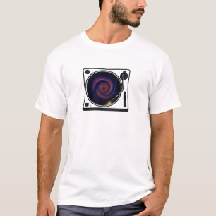 Galaxy-Plattenspieler - Kosmischer Vinyl-Schallpla T-Shirt