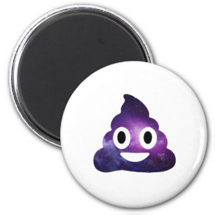 Galaxy Poo Emoji Magnet