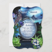 Galaxy-Portal-Brautparty Einladung (Vorderseite)