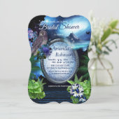 Galaxy-Portal-Brautparty Einladung (Stehend Vorderseite)