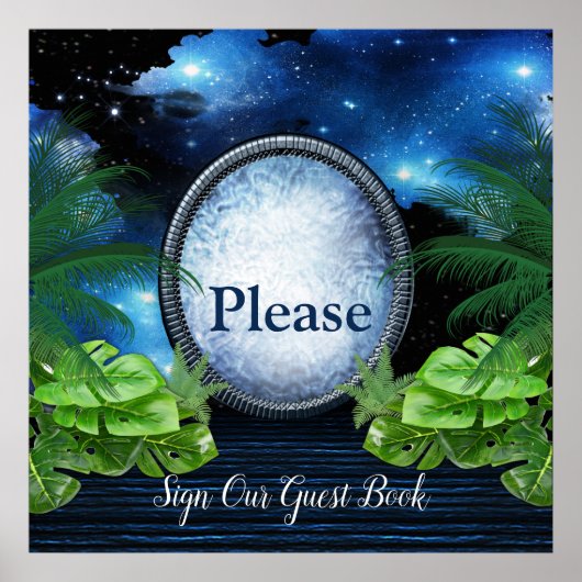 Galaxy-Portal-Hochzeit Poster (Vorne)