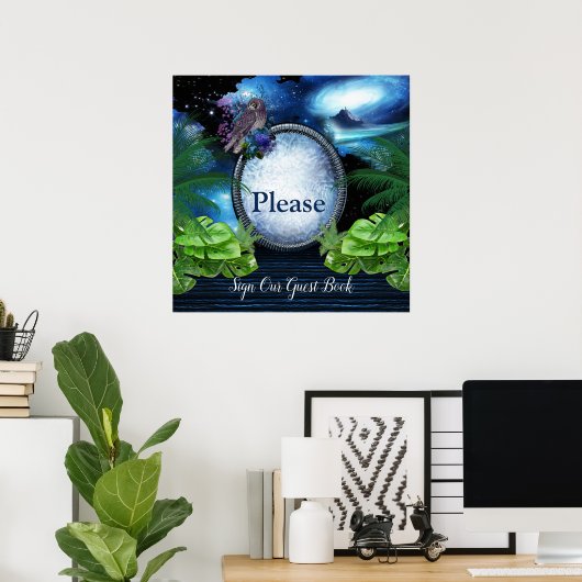 Galaxy Portal Hochzeit Poster (Heimbüro)