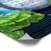 Galaxy Portal Hochzeitsankündigung Poster (Ecke)